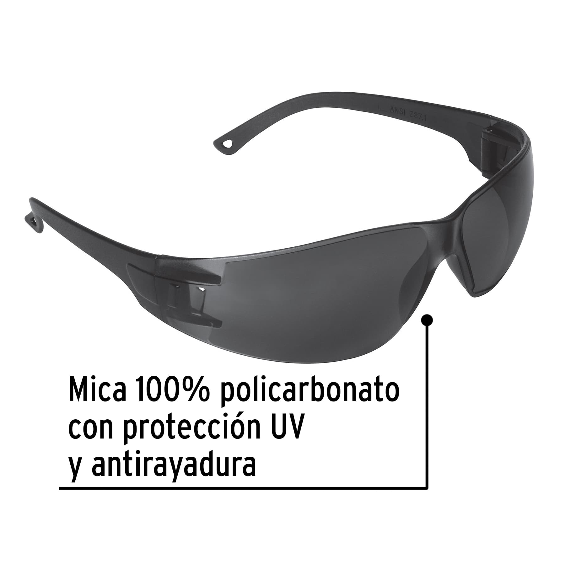 Lentes de seguridad grises, PRETUL LITE - Imagen 3