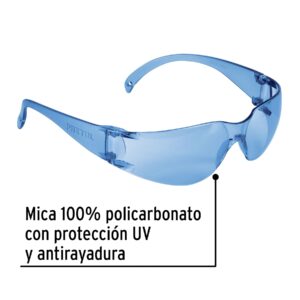 Lentes de seguridad azules, PRETUL LITE - Imagen 3