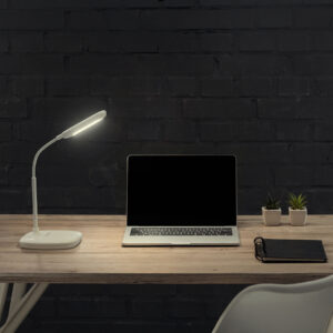 Lámpara de LED 5W cuello flexible para escritorio, VOLTECK - Imagen 5