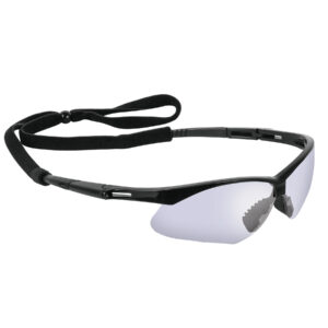 Alternative view of Lentes seguridad espejo azul c/cordón ajustable, Sport