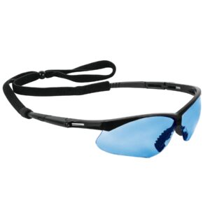 Alternative view of Lentes seguridad azul antiempaño c/cordón ajustable, Sport