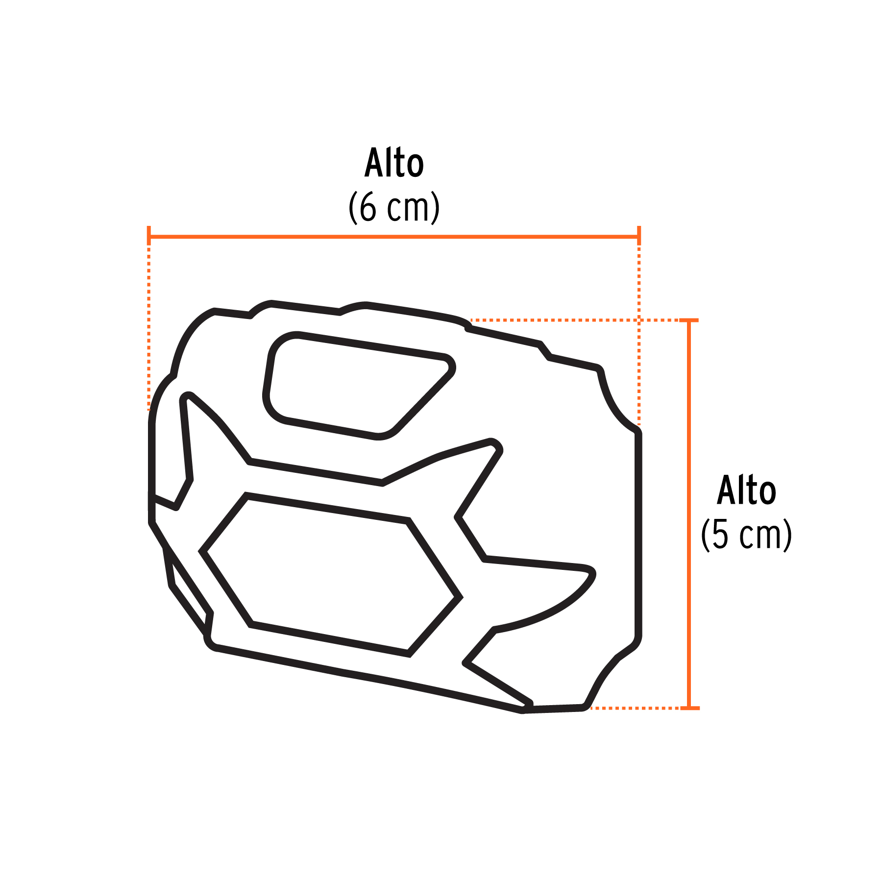 Linterna de minero LED 150 lm, de 3 pilas AAA, TRUPER - Imagen 4