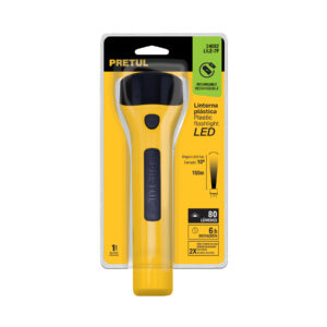 Linterna plástica de LED, 80 lm, recargable, PRETUL - Imagen 6