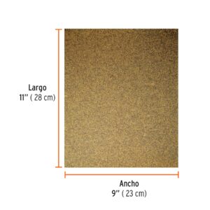 Lija para madera papel cabinet, grano 180, TRUPER - Imagen 3