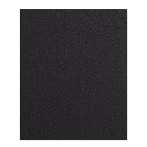 Lija de esmeril negra grano 80 de óxido de aluminio, TRUPER