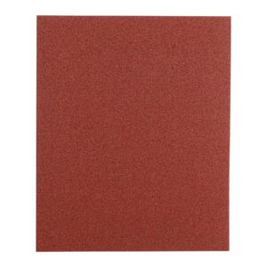 Lija de esmeril roja grano 80 de óxido de aluminio, TRUPER