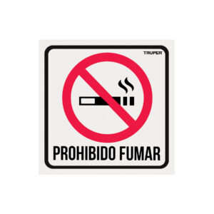 Alternative view of Letrero de señalización 'NO FUMAR', 19 x 19 cm, TRUPER