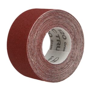 Rollo de 5 m de lija para plomero grano 120 ancho 1-1/2' - Imagen 2
