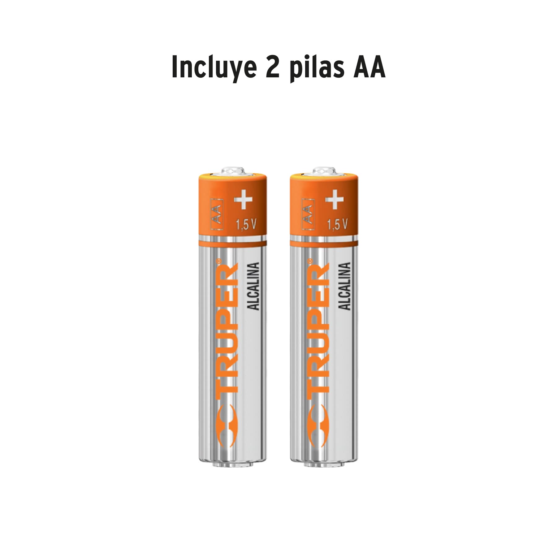 Linterna plástica 1 LED 80 lm con 2 pilas AA, TRUPER - Imagen 5