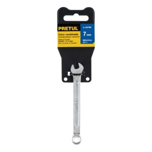 Llave combinada 7 mm x 110 mm de largo, PRETUL - Imagen 5