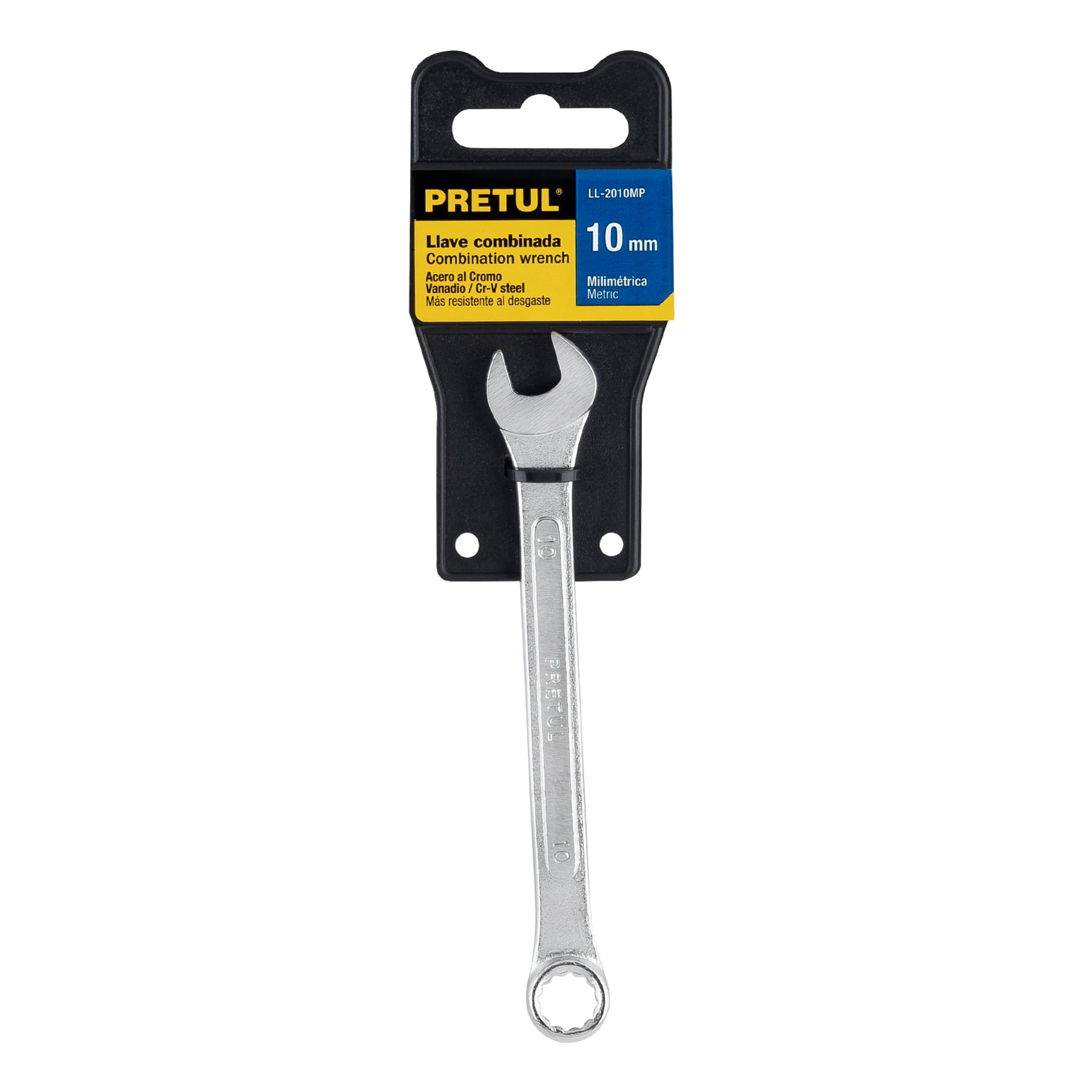 Llave combinada 10 mm x 140 mm de largo, PRETUL - Imagen 5