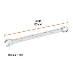Llave combinada extralarga 11 mm x 183 mm de largo, EXPERT - Imagen 4
