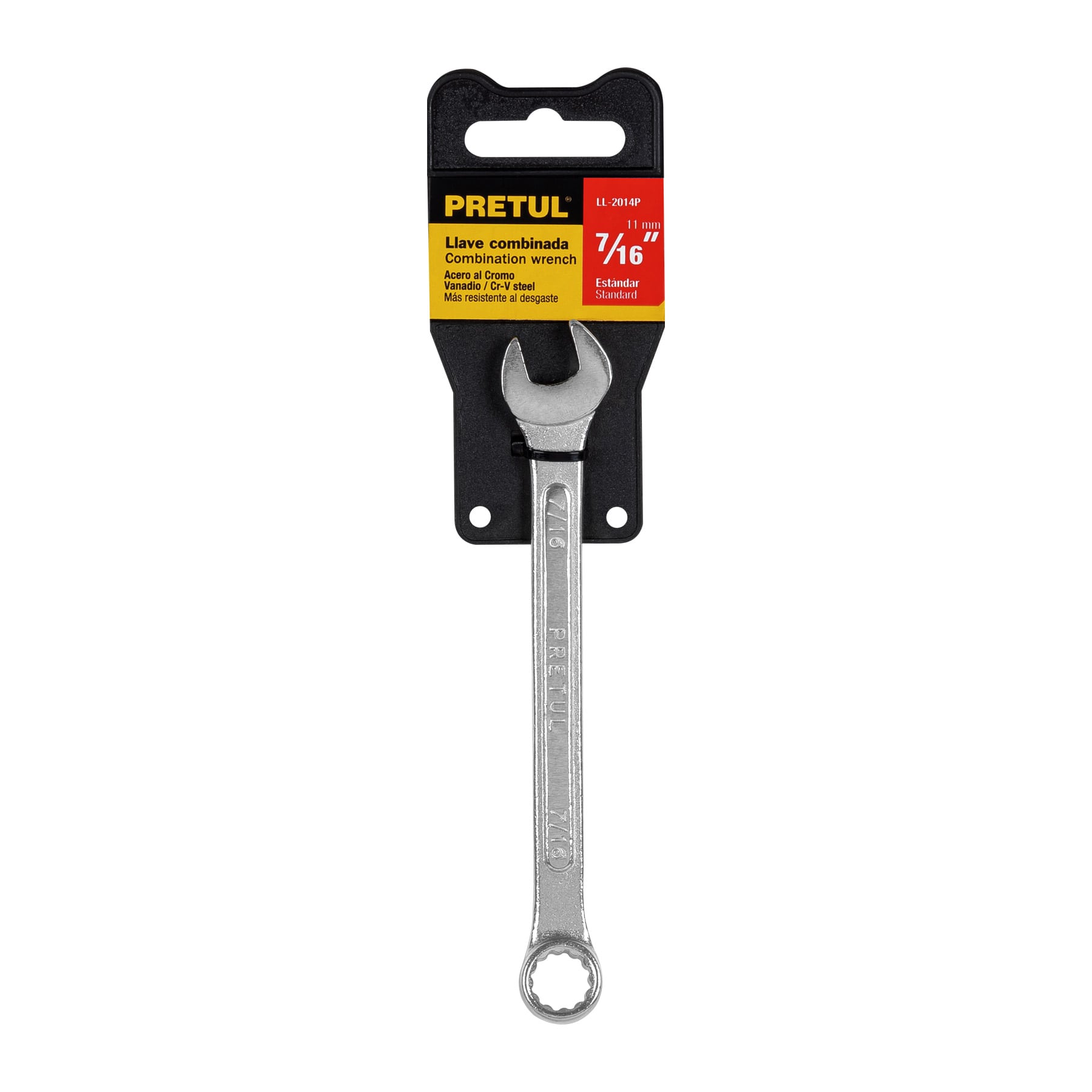 Llave combinada 7/16' x 150 mm de largo, PRETUL - Imagen 5