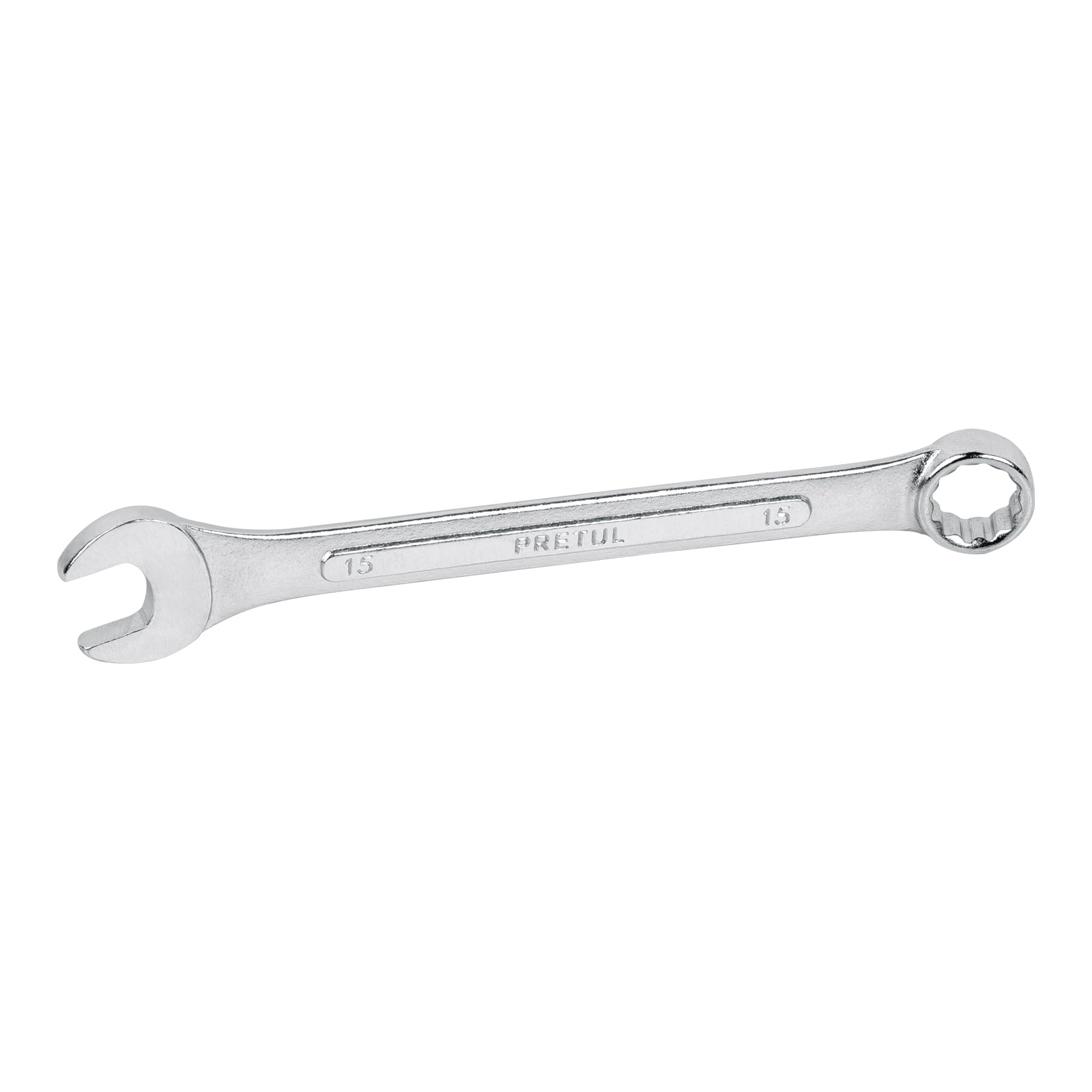 Llave combinada 15 mm x 190 mm de largo, PRETUL - Imagen 2