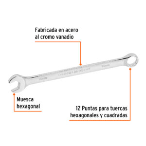 Llave combinada extralarga 16 mm x 240 mm de largo, EXPERT - Imagen 3