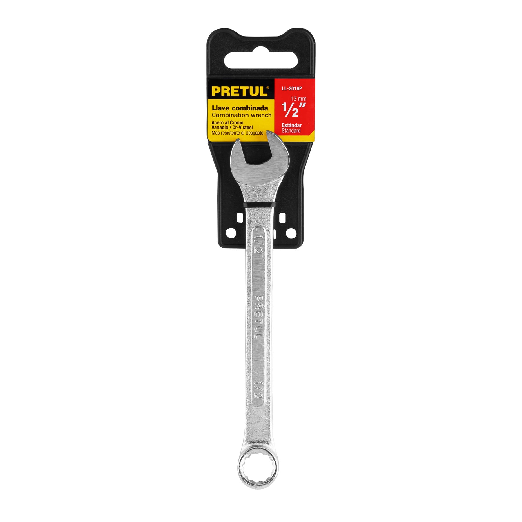 Llave combinada 1/2' x 170 mm de largo, PRETUL - Imagen 5