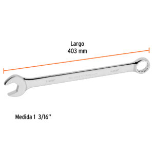 Llave combinada extralarga 1-3/16' x 403 mm de largo, EXPERT - Imagen 4
