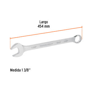 Llave combinada extralarga 1-3/8' x 454 mm de largo, EXPERT - Imagen 4
