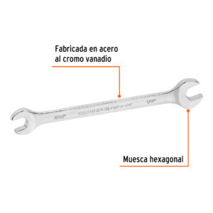 Llave española, 7/16 x 1/2' x 181 mm de largo, TRUPER EXPERT - Imagen 3