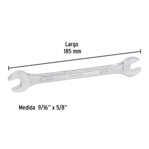 Llave española, 9/16 x 5/8' x 185 mm de largo, PRETUL - Imagen 4