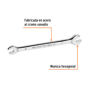 Llave española 6 x 7 mm x 126 mm de largo, TRUPER EXPERT - Imagen 3