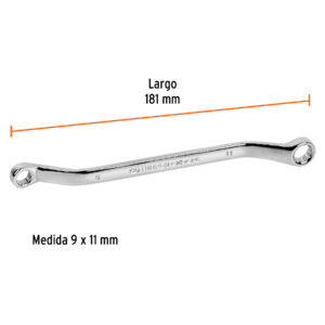 Llave de estrías 9 x 11 x 181 mm largo, TRUPER EXPERT - Imagen 4