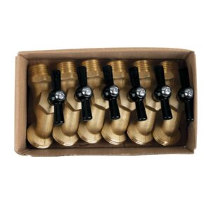 Llave p/manguera, de latón, 100g, 1/2', granel, PRETUL - Imagen 5