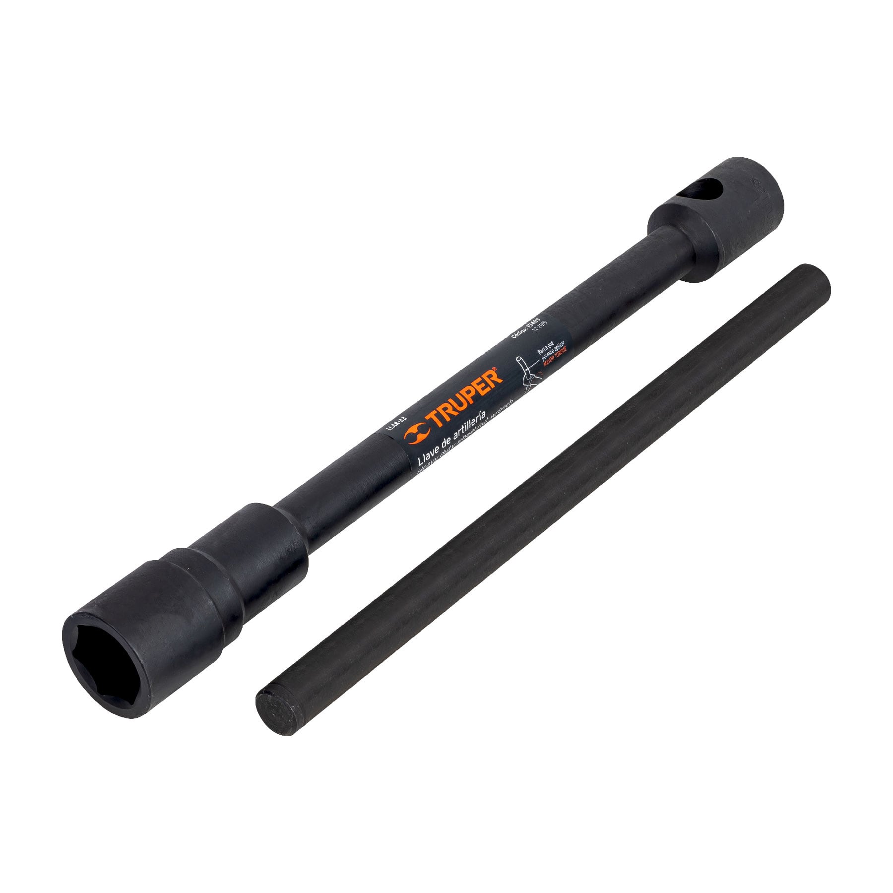 Llave de artillería 33 mm X 3/4' boca hexagonal, TRUPER - Imagen 2