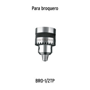 Llave para broquero BRO-1/2TP, TRUPER - Imagen 4