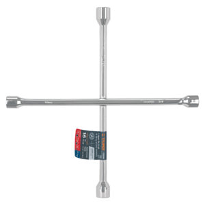 Llave de cruz 16' pulida y cromada, TRUPER - Imagen 2