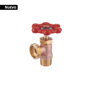 Alternative view of Llave para lavadora, maneral rojo, FOSET