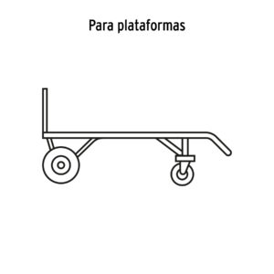 Rueda neumática 10' para eje central, TRUPER - Imagen 6