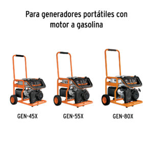 Rueda neumática 10' para eje lateral, TRUPER - Imagen 7