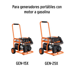 Rueda neumática 8' para eje lateral, TRUPER - Imagen 6