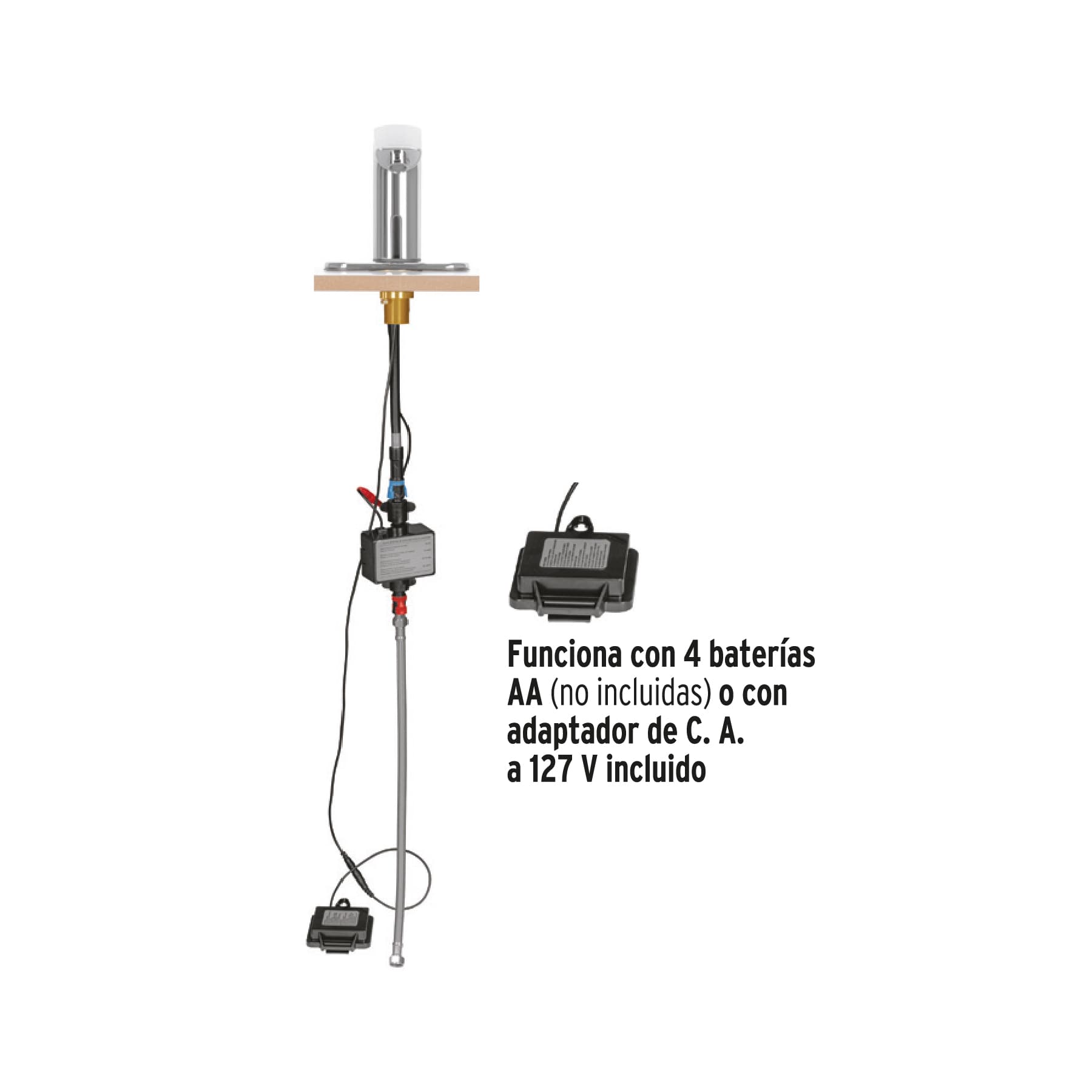 Llave con sensor para lavabo, FOSET - Imagen 3
