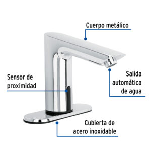 Llave con sensor para lavabo, FOSET - Imagen 5