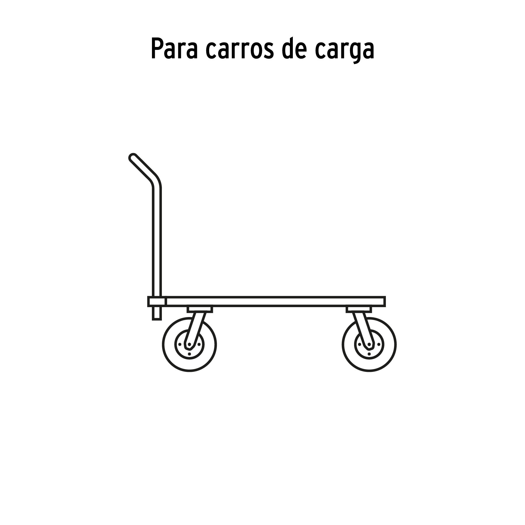 Rueda imponchable 10' para eje central, TRUPER - Imagen 6