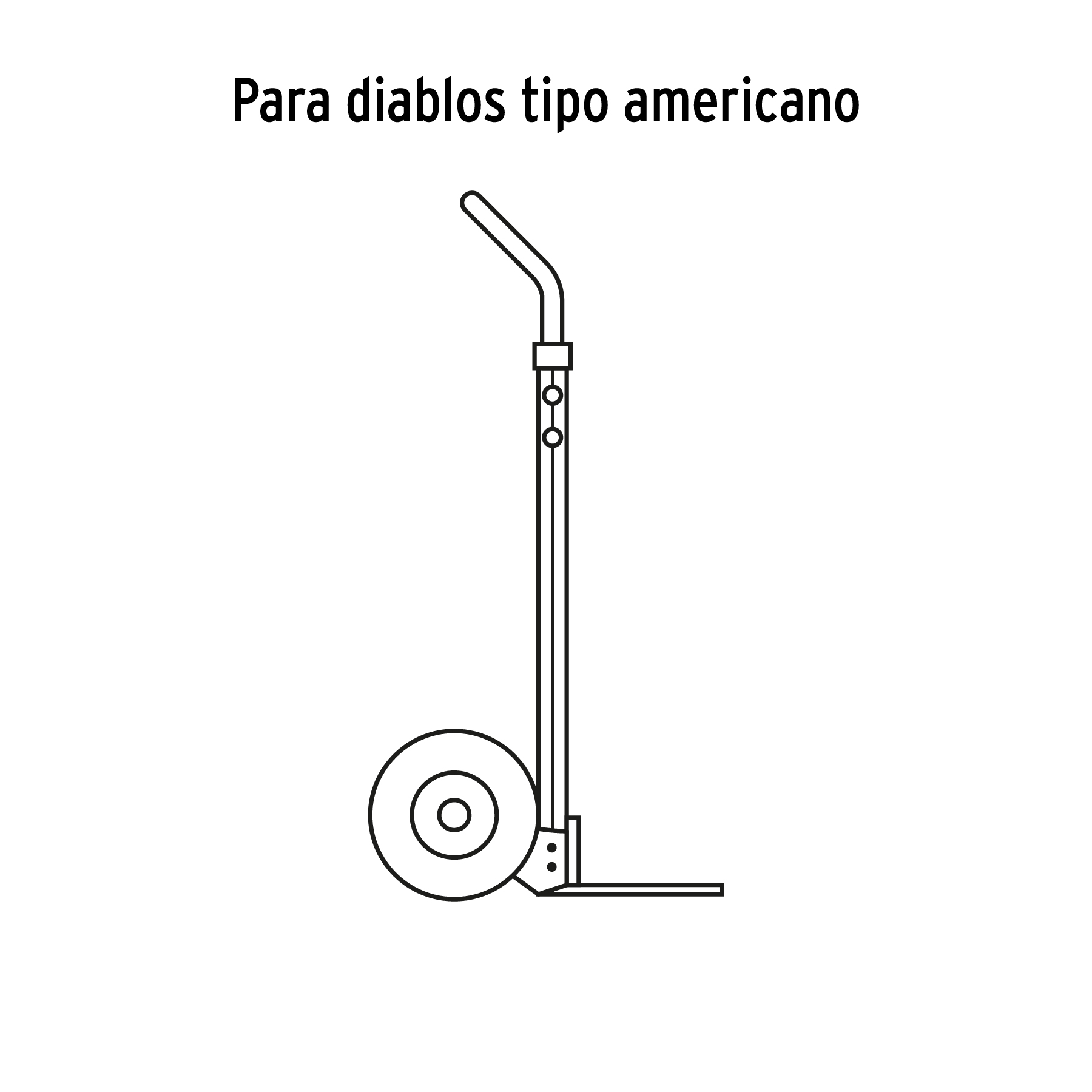 Rueda imponchable 10' para eje lateral, TRUPER - Imagen 5