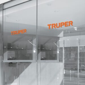 Logotipos de vinil autoadherible de 40 cm, TRUPER - Imagen 4