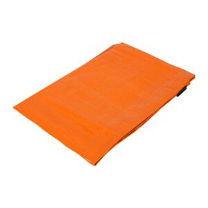 Lona de polietileno 3 x 3 m, naranja, 110 g/m2, PRETUL - Imagen 2