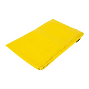 Lona de polietileno 3 x 4 m, amarilla, 110 g/m2, PRETUL - Imagen 2
