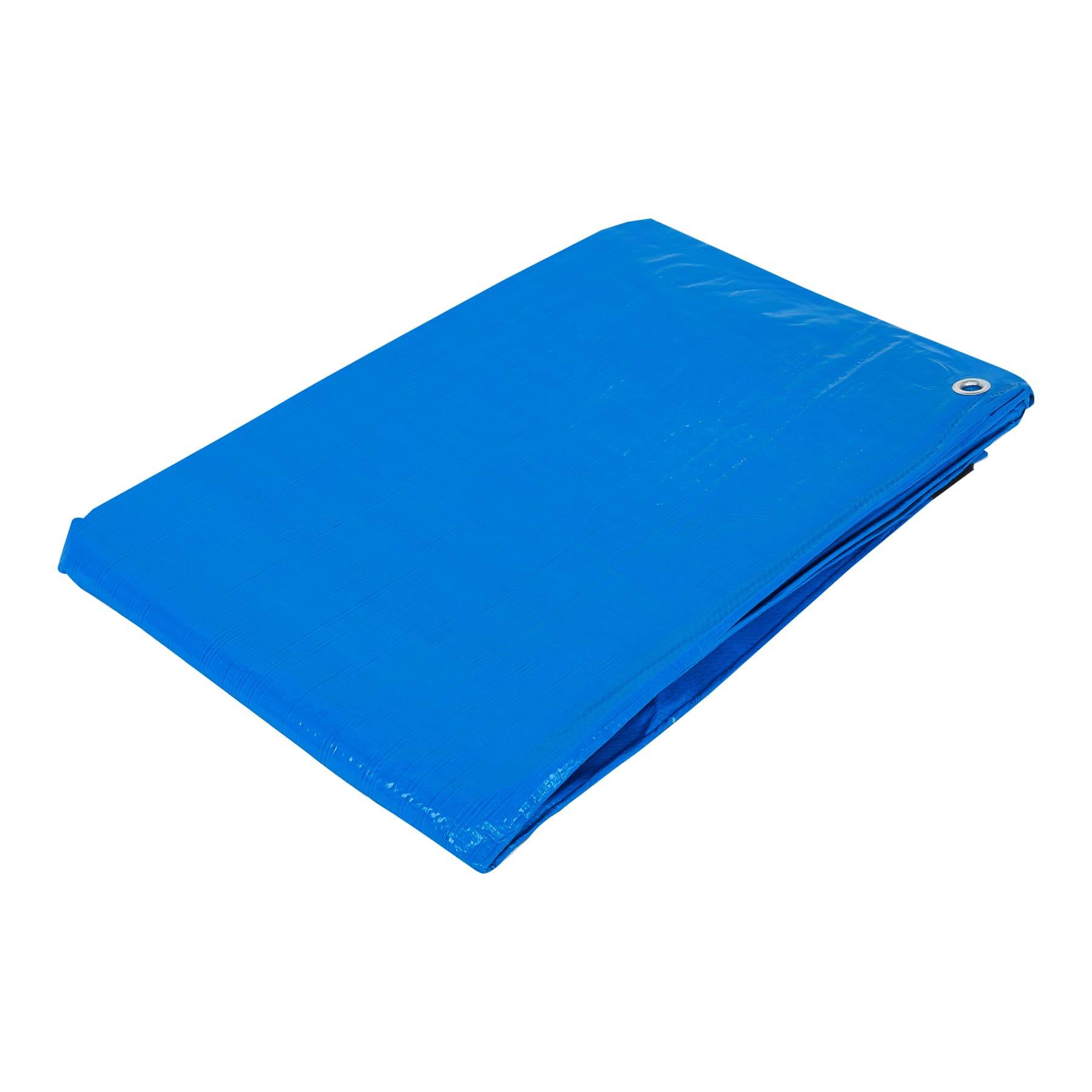 Lona de polietileno 3 x 6 m, azul, 110 g/m2, PRETUL - Imagen 2