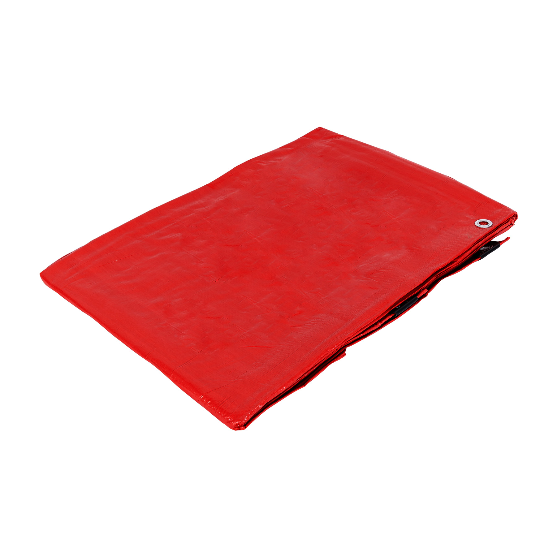 Lona de polietileno 3 x 6 m, roja, 110 g/m2, PRETUL - Imagen 2