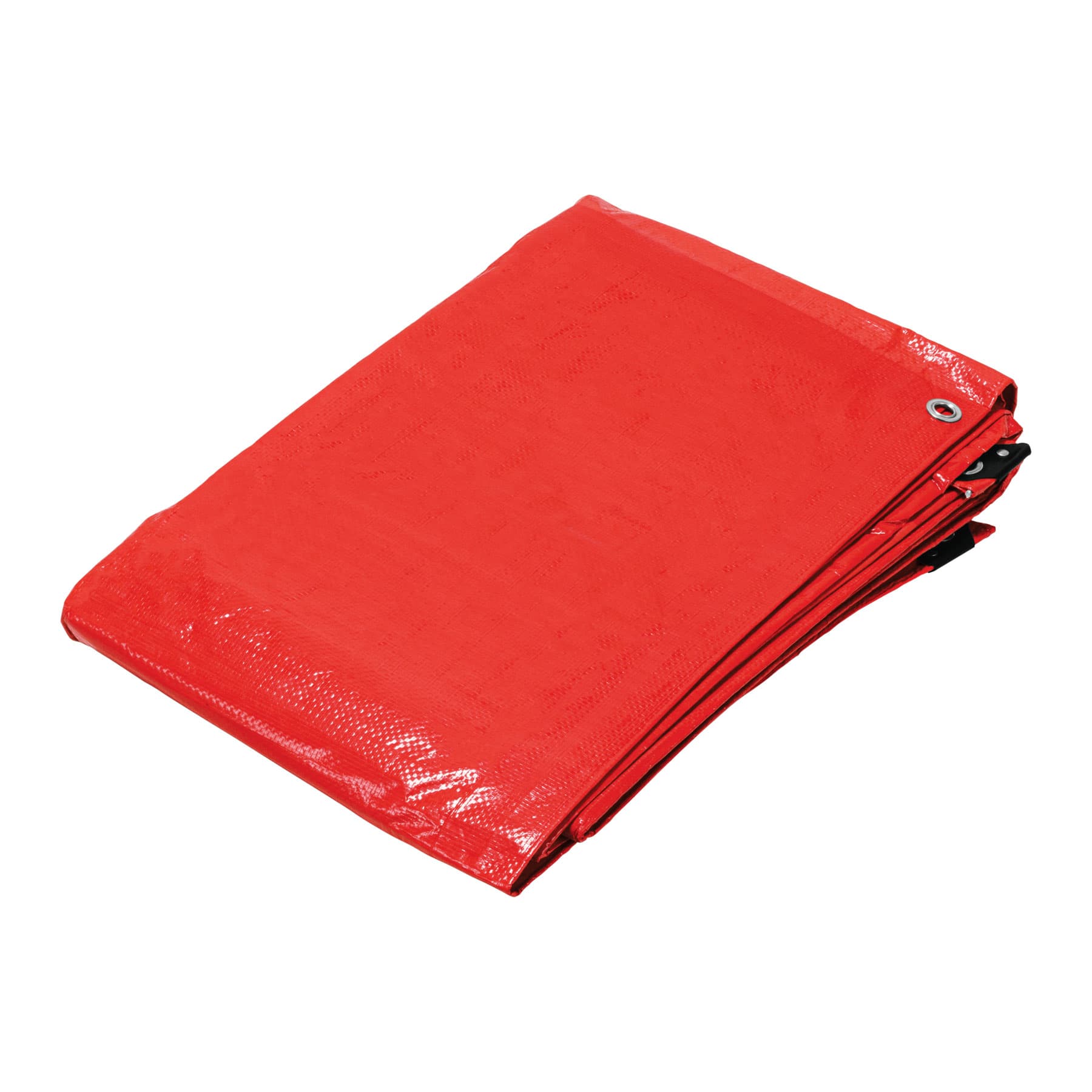 Lona de polietileno 5 x 6 m, roja, 110 g/m2, PRETUL - Imagen 2