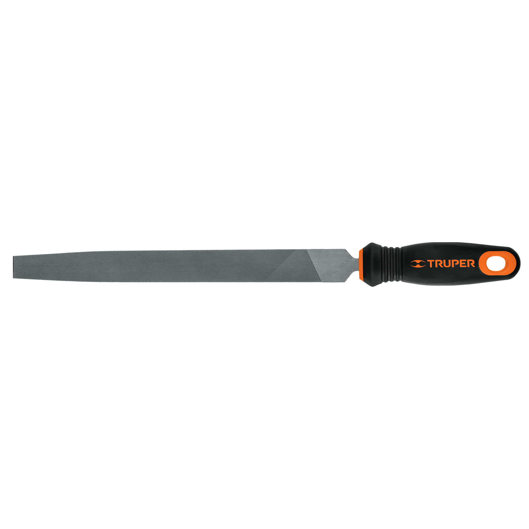 Lima plana muza 10' con mango Comfort Grip, TRUPER