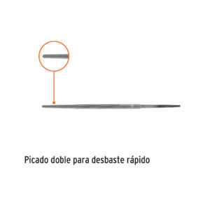 Lima redonda bastarda 4', TRUPER - Imagen 3