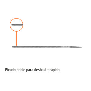Lima redonda bastarda 8', TRUPER - Imagen 3