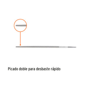 Lima redonda muza 10', TRUPER - Imagen 3