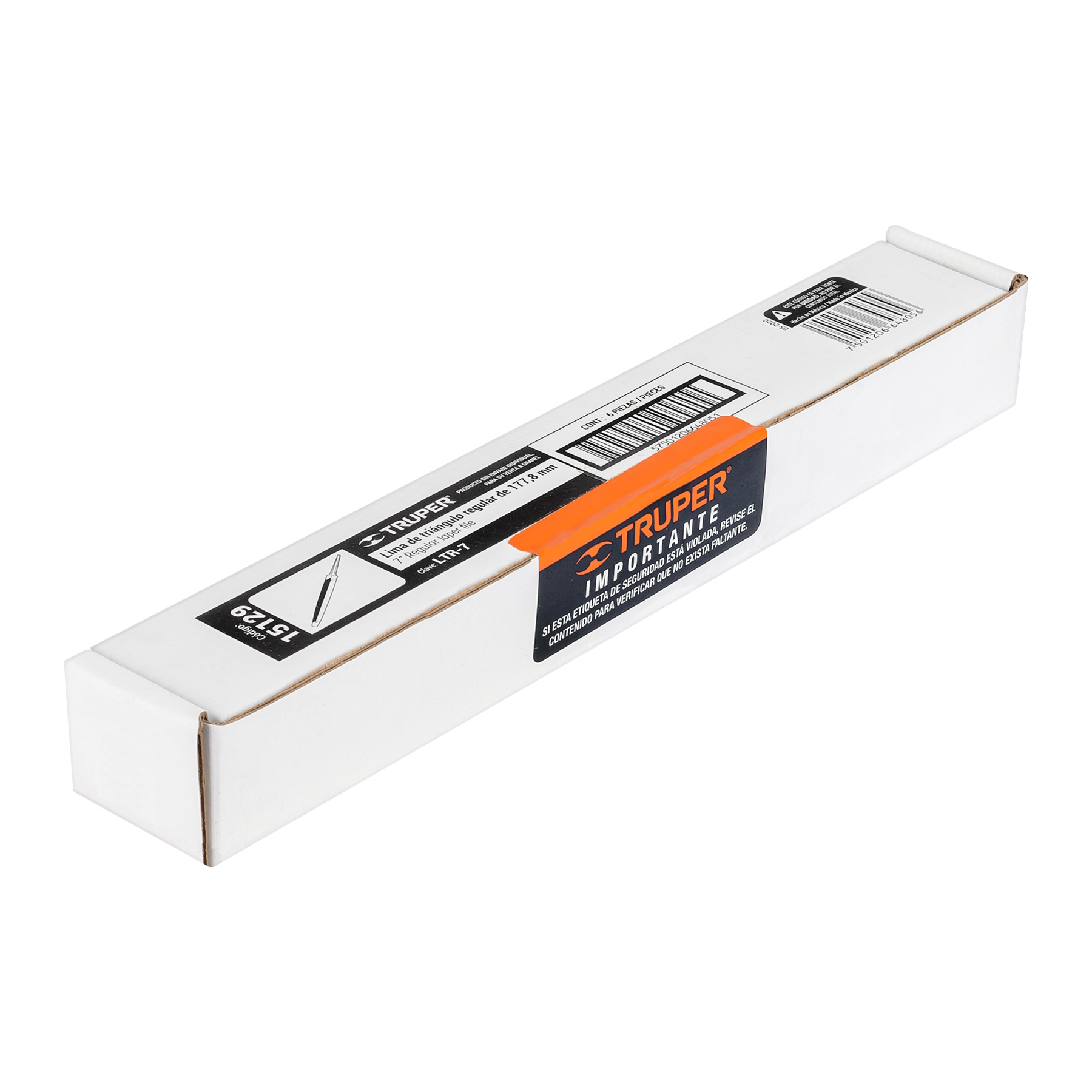 Lima triangular 7' para machete, 36 dpp, TRUPER - Imagen 6