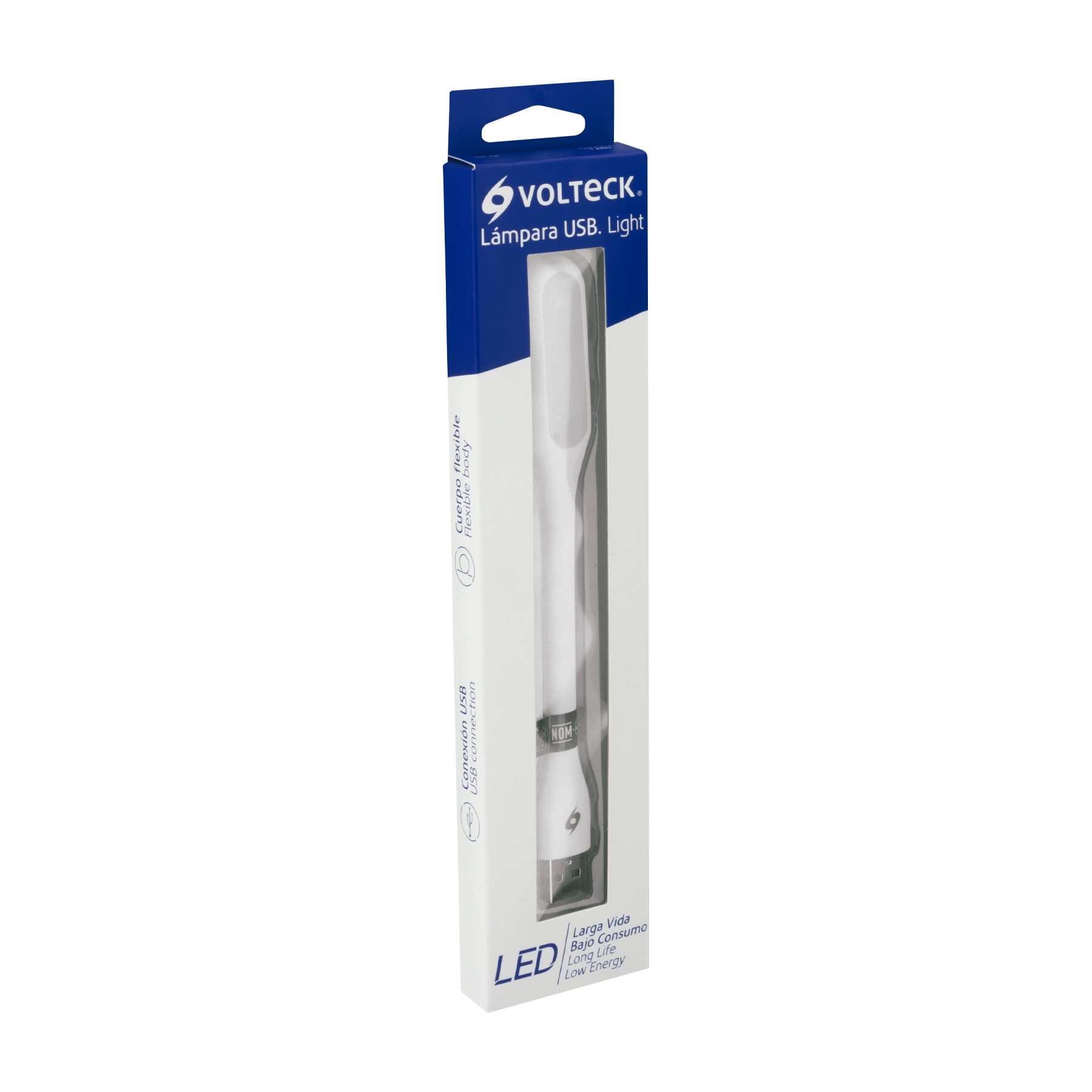 Mini-lámpara flexible de 5 LEDs 1W para puerto USB, VOLTECK - Imagen 5
